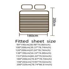 1入組刷毛純色床墊套，配有儲物袋，適用於單人床和雙人床，涤纶纤维床上用品，亲肤透气，極简主义，床垫套 - 咖啡棕 - 查看 3