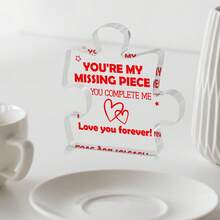 1入love You Forever紀念品,適用於女士或男士,生日紀念日情人節婚禮禮物,適用於夫妻男女朋友姐妹和摯友,亞克力裝飾招牌/牌匾,表達愛意 - 彩色 - 查看 8