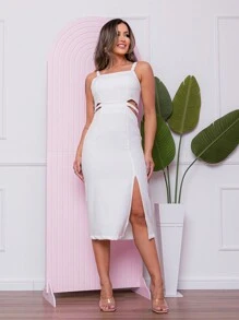 Women Dresses - White - View 2