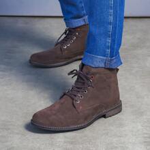 Men Boots - Cà phê nâu - Xem 4