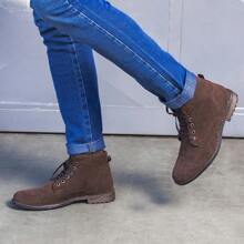 Men Boots - Cà phê nâu - Xem 3