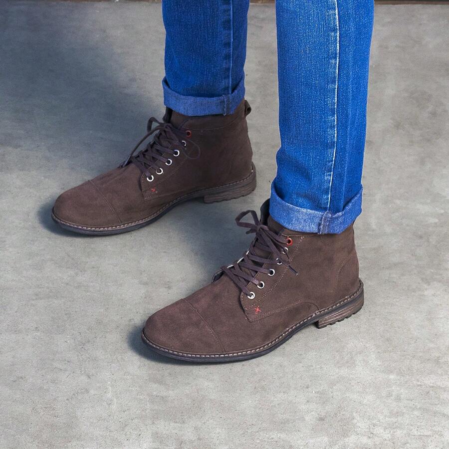 Men Boots - Cà phê nâu - Xem 1