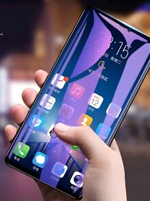 Mica De Hidrogel Protector De Pantalla Para Modelos de Xiaomi,Anti Huellas, Privacidad, Matte. - BLUE RAY - Ver 5