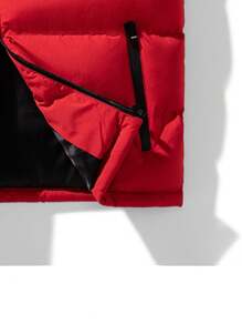 Men's Thickened Zipper Outdoor Vest Jacket,Fleece,Winter