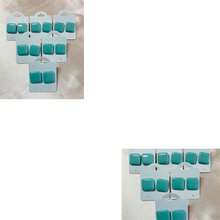 Stud Earrings - 藍色 - 查看 2