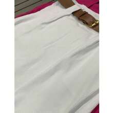 Plus Size Skirts - White - View 2