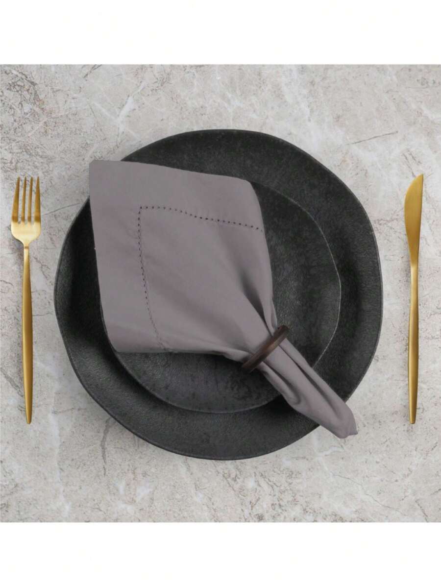 Table Napkins - Grey - View 1