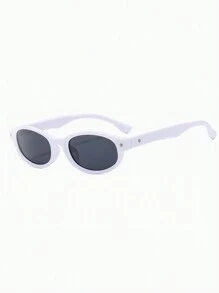 Petites lunettes de mode rétro ovales de style Y2K, chic pour le style streetwear, l'été, la plage, les vacances, l'extérieur et les déplacements