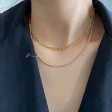 Necklace Sets - 金色 - 查看 3