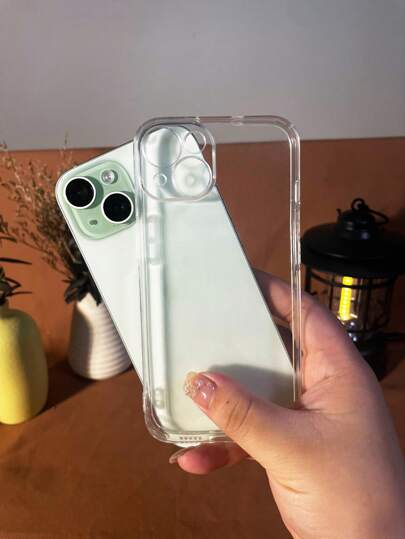 Capa de proteção Apple Koolife Classic Clear Simple para iPhone compatível com iPhone 15 Pro Max, capa protetora resistente a arranhões compatível com iPhone 13/14, capa de proteção macia com absorção de choque, capa macia de TPU com furo de precisão compatível com iPhone 12, à prova d'água e antiqueda