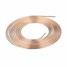 2PCS 25ft 3/16" Copper Nickel Brake Pipe Line Roll Tube Hose - Apricot - View 9