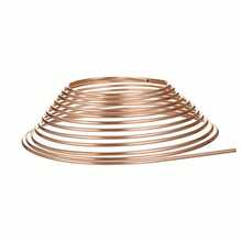 2PCS 25ft 3/16" Copper Nickel Brake Pipe Line Roll Tube Hose - Apricot - View 7