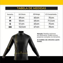 Camisa de Pesca Masculina Camiseta Manga Longa Proteçao UV Esporte Brasil Black Bass - Verde - Visão 10