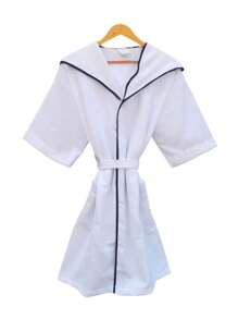 Bathrobe - White - View 1