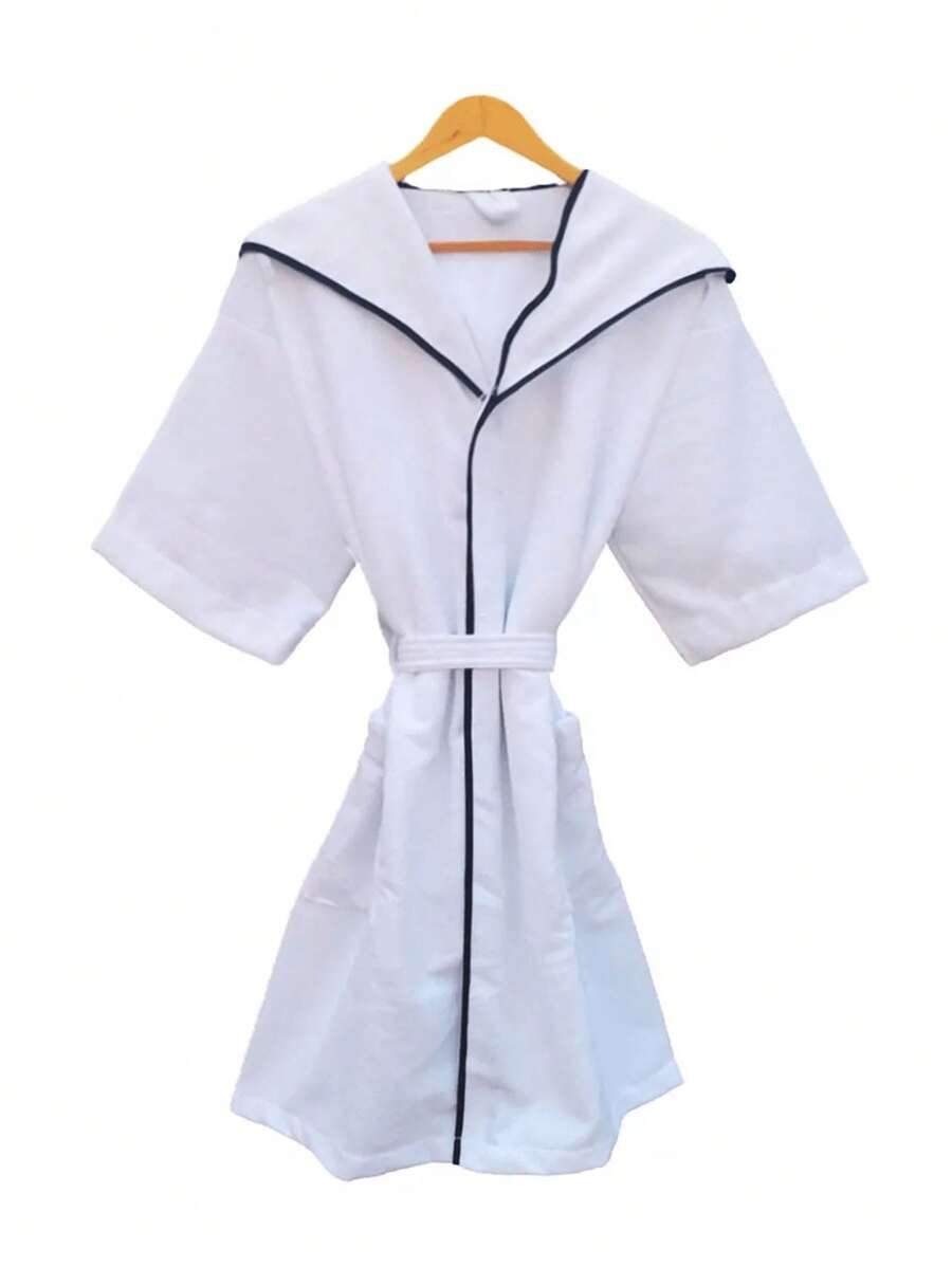 Bathrobe - White - View 1