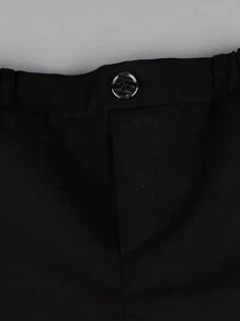 4pcs Kids Young Boy Suit Set - Jacket, Vest, Pants & Bowtie, Fall/Winter Formal Wear