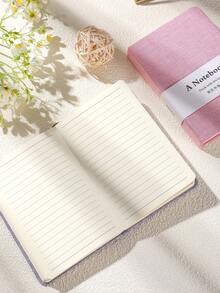 1本精裝布面小筆記本（不含筆） - 灰色 - 查看 3