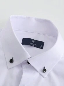 Men Shirts - 白色 - 查看 3