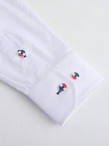 Men Shirts - 白色 - 查看 6