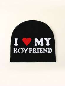 1 Miếng Ngày lễ tình nhân Bạn trai Theo chủ đề Mũ len Nổi bật Love Bạn trai , Phong cách đường phố  Sọ Mũ lưỡi trai , Cặp đôi Mũ , Giải trí Đúng mốt , Thích hợp Đối với Mặc hàng ngày - Nhiều màu - Xem 1