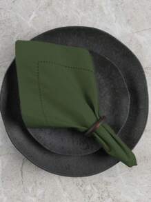 Table Napkins - Verde militar - Ver 3