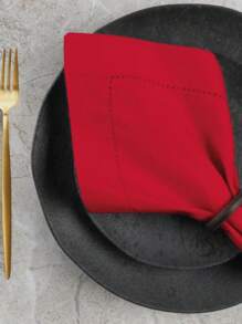 Table Napkins - 紅色 - 查看 2