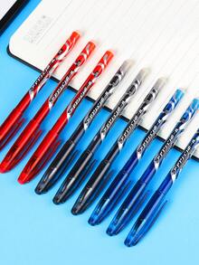 Thermo-Sensitive Erasable Gel Ink Pen, Neutral Pen, Black/Blue/Red - Black - View 4