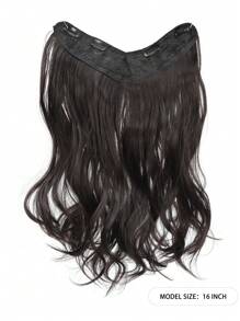 1 件接发 4 个接发夹 16、20、24 英寸波浪接发 合成 V 型接发 适合各种场合，包括音乐节、派对、角色扮演、节日和所有季节