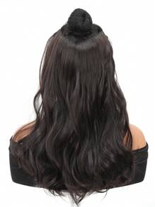 1 件接发 4 个接发夹 16、20、24 英寸波浪接发 合成 V 型接发 适合各种场合，包括音乐节、派对、角色扮演、节日和所有季节