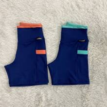 Women Sports Shorts - Naranja - Ver 2