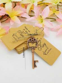 1 Miếng Retro Hợp kim kẽm Dụng cụ mở nắp chai bia - Đồng - Xem 2