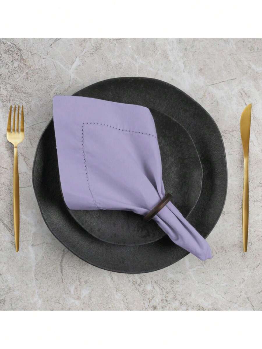Table Napkins - 中紫紅色 - 查看 1