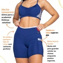 Women Sports Shorts - verde menta - Ver 4