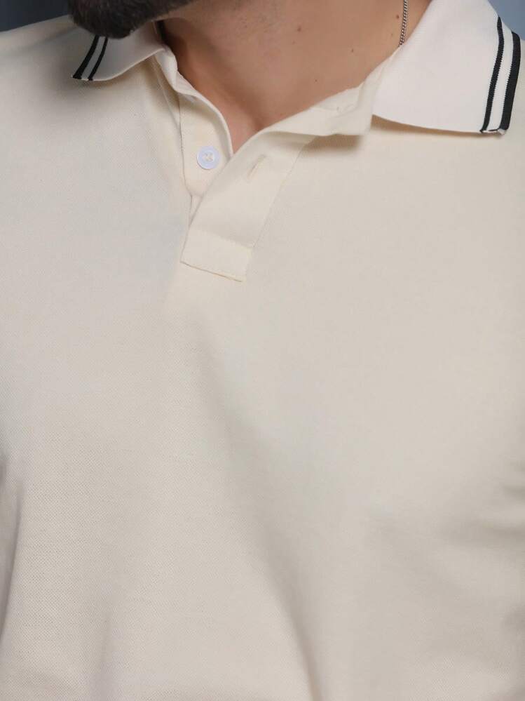 Men Polo Shirts - Beis - Añade 7