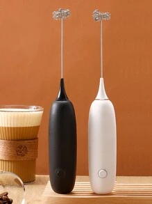 1入組無線電動泡沫機&蛋打器&咖啡攪拌器,適用於家用廚房烘焙工具 - 黑色 - 查看 11