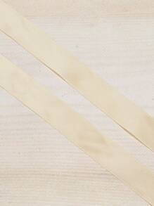 1 Par De Cordones De Poliéster De Moda De 100 Cm Como Accesorio Para Zapatos - Champán - Ver 4