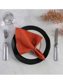 Table Napkins - 亮橙色 - 查看 1