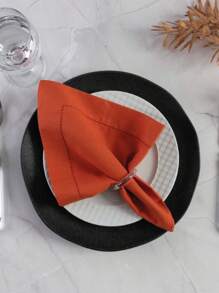 Table Napkins - 亮橙色 - 查看 3