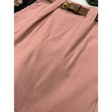 Plus Size Skirts - Rusty Rose - View 2