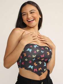 Women Tops - 黑色 - 查看 1