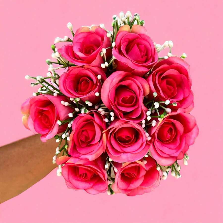 Artificial Flowers - Pink - View 1