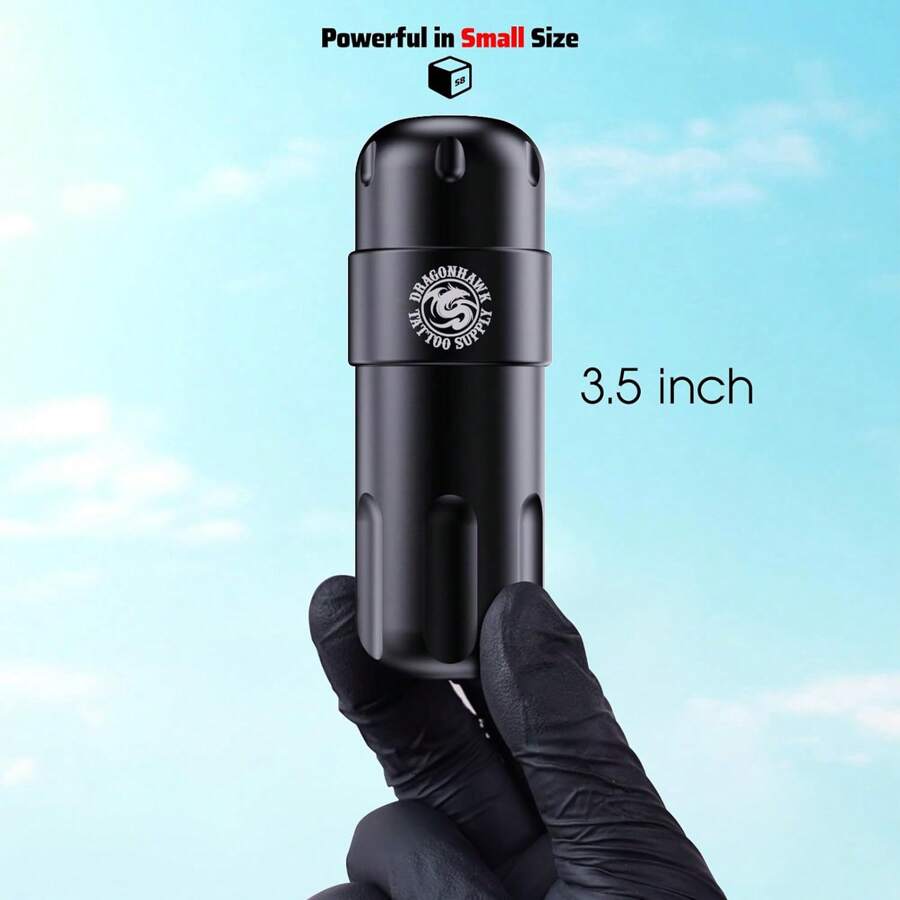 Dragonhawk Tattoo Gun Kit, S8 Wireless Rotary Tattoo Pen Machine, Motor