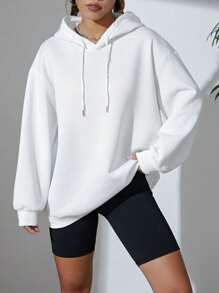 Women Sweatshirts - 白色 - 查看 3
