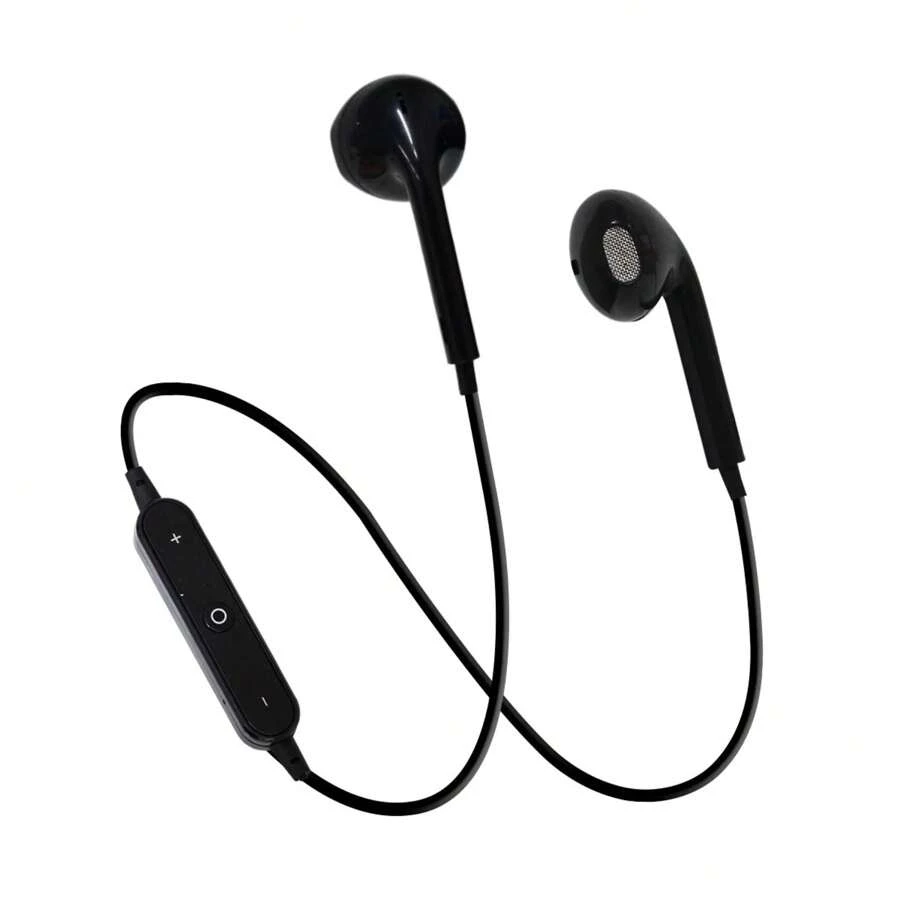Audifonos Bluetooth Deportivos Manos Libres, Alto rendimiento de Bateria - Negro - Ver 1