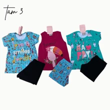 Young Girls Sets - 綠色 - 查看 2