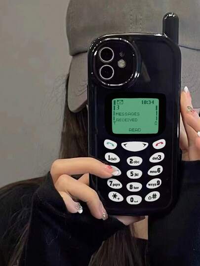 Apple Funny 1pc New Personalized Large Phone Case Comptible With IPhone 15pro Max Iphone 14pro Max 13/15/12/11/7/8plus