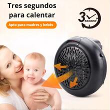 900W Mini Soplador de aire caliente - Negro - Ver 3