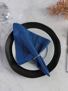 Table Napkins - Royal Blue - View 3