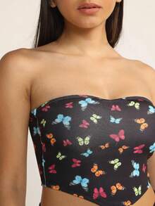 Women Tops - 黑色 - 查看 3