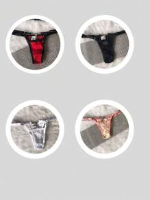 Women Thongs - 彩色 - 查看 4